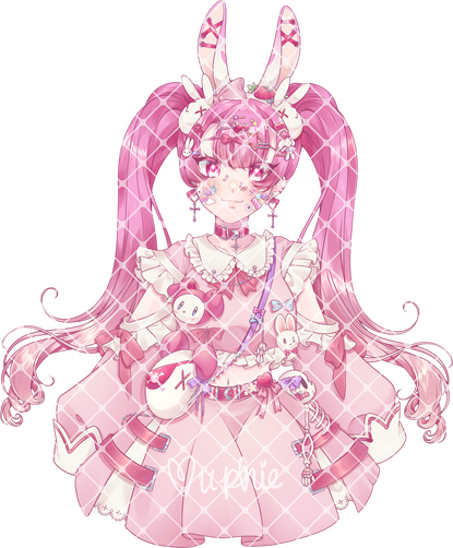 Pink Bunny Girl