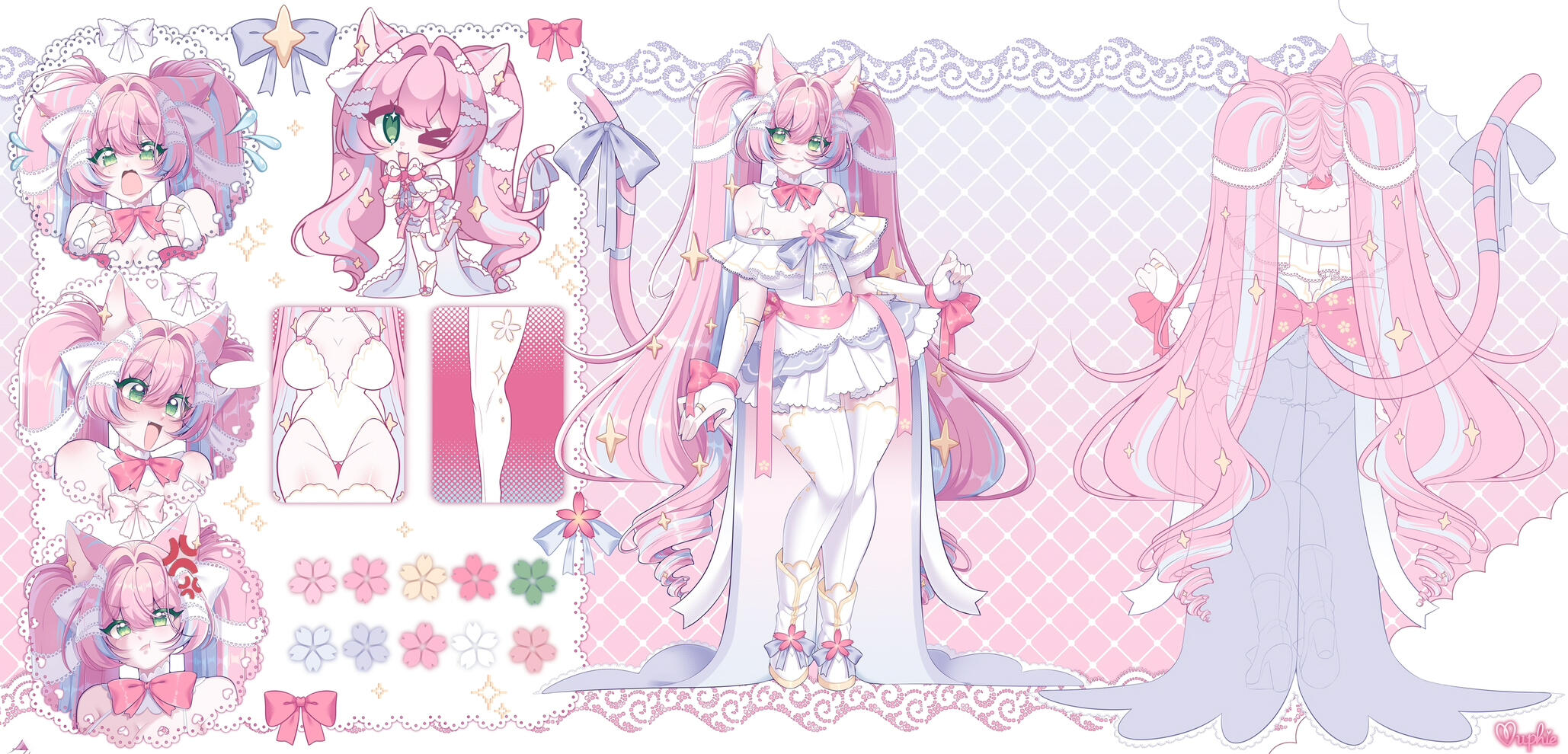 Reference Sheet and Character Desing for Alyco on Vgen